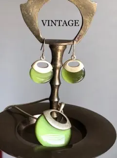 C817 ヴィンテージ ネックレス イヤリング