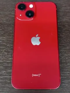 iPhone 13 mini (PRODUCT)RED バッテリー良好
