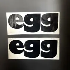 eggステッカー - メルカリ