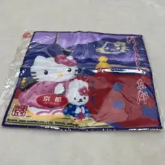 【未使用】ハローキティ 京都バージョン タオル 2000年