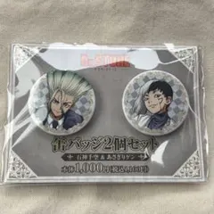 Dr.STONE ファミリーマート 缶バッジ 千空 ゲン