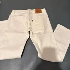 新品ビンテージ　Levi's 501 ホワイトデニム W30 L32