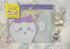 【メルカリ便】ちいかわ ハチワレ3点セット／ポーチ ピンズ チャーム