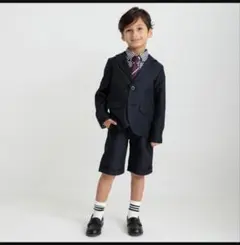 新品タグ付きブランシェス男の子130入学式フォーマル４点セット