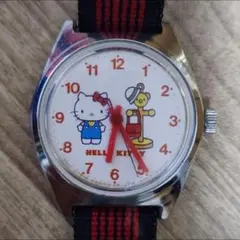 HELLO KITTY ハローキティ レトロ腕時計 ※ジャンク品のサムネイル