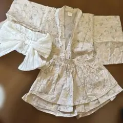 tete a tete浴衣 帯付き　80cm