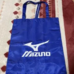 Mizuno トートバッグ 青 ナイロン