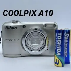 乾電池式/実写美⭕️【動作確認済】】Nikon COOLPIX A10 シルバーのサムネイル
