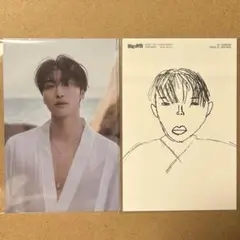 ateez 8th ポップアップ sns ラキドロ ポストカード ソンファ