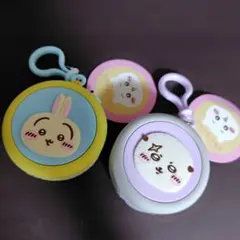 【2種セット】ちいかわ まんまるミニシリコンポーチ