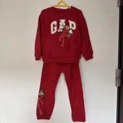 BABYGAP 105cm4歳　上下セット セサミストリート野球エルモのサムネイル