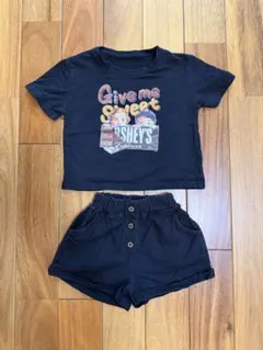 BAKER Tシャツとショートパンツセット 80