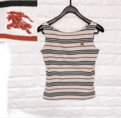 バーバリーブルーレーベル　　tシャツ ノースリーブ タンクトップ　ノバチェックのサムネイル