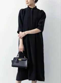 アメノチハレ クロシェスカラップニットワンピース - メルカリ