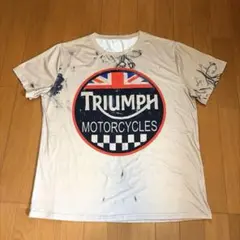 TRIUMPH MOTORCYCLES プリントTシャツ