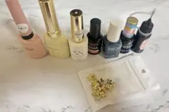 ネイル まとめ売り ジェルネイル マニキュア パーツ付き