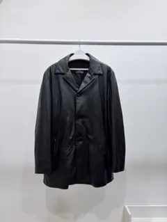 DIRK BIKKEMBERGS ダークビッケンバーグ レザーロングコート - メルカリ