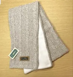 土日限定500円引き【新品】Foxfire アンゴラ＆カシミヤ ニット マフラー