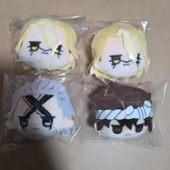 Dr.STONE 100均 フェイスぬいぐるみ　 スタンリー ゼノ クロム