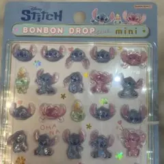 スティッチ ボンボンドロップシール　ミニ