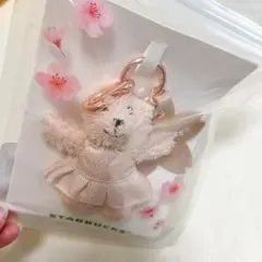 スタバ SAKURA2026 べアリスタキーチェーン 新品