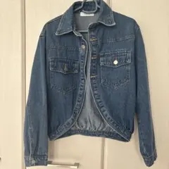 amellyon☆刺繍ロゴ☆vintage denim JK - メルカリ