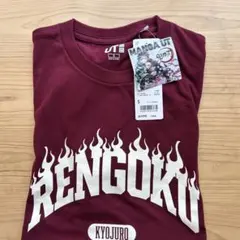 【新品・タグ付き】ユニクロ × 鬼滅の刃 煉獄杏寿郎 Tシャツ Sサイズ