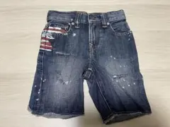 Baby GAP アメリカ国旗柄ダメージデニムハーフパンツ