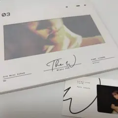 wannaone パクジフン 박지훈 theW CD KPOP