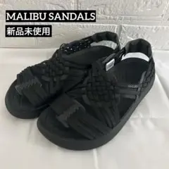 新品未使用MALIBU SANDALS マリブサンダルズ キャニオン 黒サンダル