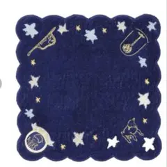 【新品】星の王子さまㅤ タオルハンカチㅤネイビーのサムネイル