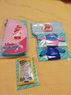 リカちゃんくじ　Licca x SAILORS トートバッグ　ポーチ　5点セット