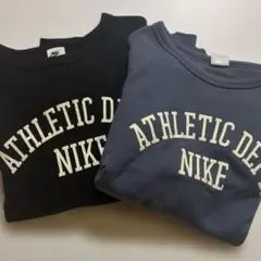 2枚セット　ナイキ ATHLETIC DEPT スウェット トレーナー M