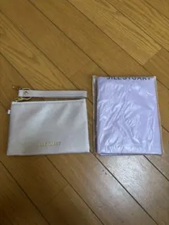 ゼクシィ 付録 JILL STUART エコバッグ & ストラップ付きポーチ