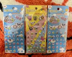 たまごっち プチプチシール2ぷくっと 3枚セット Seria セリア ステッカー