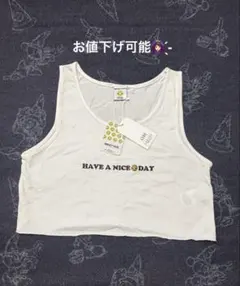 GYDA SMILEYFACE ノースリーブ Tシャツ新品タグ付き お値下げ可能のサムネイル
