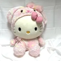 【希少】サンリオ ハローキティ うさぎ着ぐるみ ピンク Hello Kitty