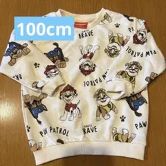 パウパトロール 長袖トレーナー100cm マーシャル チェイス ラブル