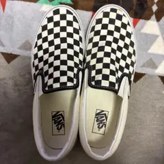 VANS スリッポン チェッカーフラッグ