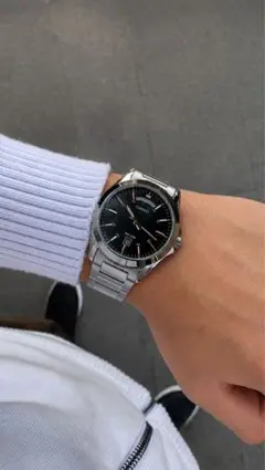 CASIO カシオ メンズ 腕時計 アナログ デイデイト