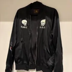 ケンケンHysteric Glamour スカルスカジャン ブラック M ケンケン様専用Hysteric Glamour スカルスカジャン ブラック M