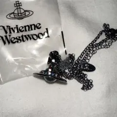 Vivienne Westwood オーブ ネックレス ガンメタルのサムネイル