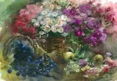 絵師100人展13 ふーみ 複製原画 夜明け前、天に星を、心に花束を 絵師100人展13 ふーみ 複製原画 夜明け前、天に星を、心に花束を