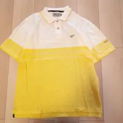 TourStage ポロシャツ ホワイト イエローＬ1345番のサムネイル