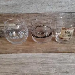 ウヰスキー　グラスセット