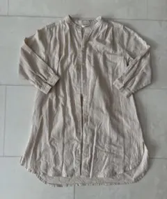 【美品】BREEZE 長袖シャツ ベージュ 120/130 キッズ