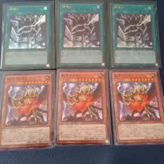 遊戯王OCG 神鳴り プリシク　2枚セット 遊戯】神鳴り【プリズマティックシークレット/魔法】LOCR-JP021 - C
