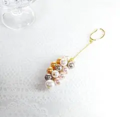 【残り1点】イヤーカフ　ハンドメイド【No.45】