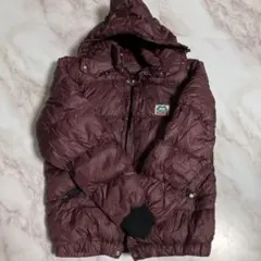 Mountain Equipment ダウンジャケット L ボルドー フード付き