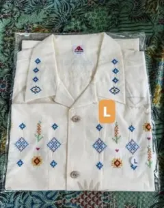 藤井風さんFUJI ROCK FESTIVAL 刺繍 オープンカラーシャツ M - メルカリ